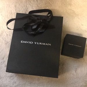 David Yurman Jewelry Box + Bag + Cleaning Cloth
